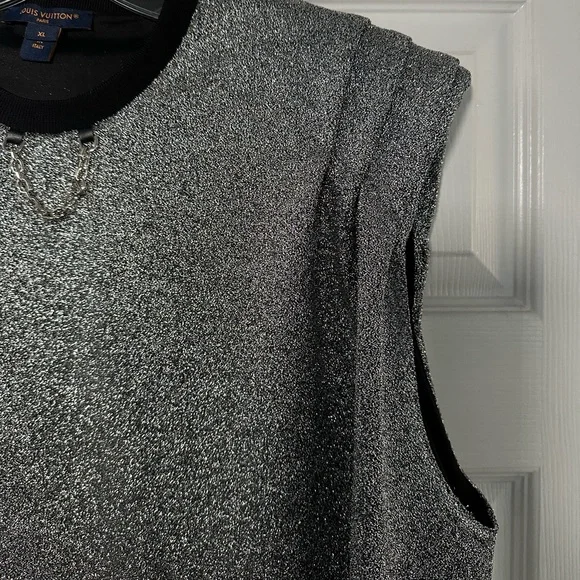 Louis VuittonRUNWAY STRAIGHT-CUT GLITTER DRESS